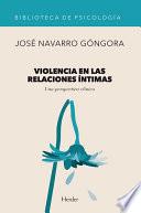 libro Violencia En Las Relaciones íntimas