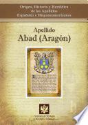 libro Apellido Abad (aragón)