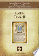libro Apellido Borrell