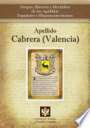 libro Apellido Cabrera (valencia)