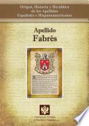 libro Apellido Fabrés