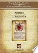 libro Apellido Fasienda