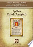 libro Apellido Oriol.(aragón)