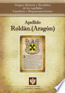 libro Apellido Roldán.(aragón)