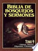 libro Biblia De Bosquejos Y Sermones Rv 1960 Galatas, Efesios, Filipenses, Colosenses