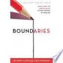 libro Boundaries