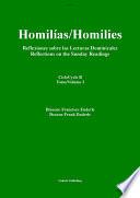 libro Homilias/homilies Domingos/sundays Ciclo/cycle B Tomo/book 1