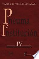 libro Pneuma E Institución