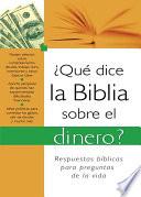 libro ¿qué Dice La Biblia Sobre El Dinero?