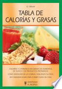 libro Tabla De Calorías Y Grasas