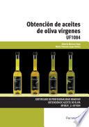 libro Uf1084   Obtención De Aceites De Oliva Vírgenes