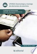 libro Desmontaje Y Montaje De Elementos De Aluminio. Tmvl0309