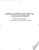 libro Instalaciones Eléctricas De Baja Tensión 2003
