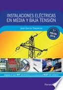 libro Instalaciones Eléctricas En Media Y Baja Tensión 7.ª Edición 2016