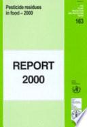 libro Pesticide Residues In Food, 2000