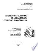libro Legislación Cultural De Los Países De Convenio Andrés Bello: Colombia