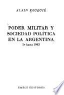 libro Poder Militar Y Sociedad Política En La Argentina